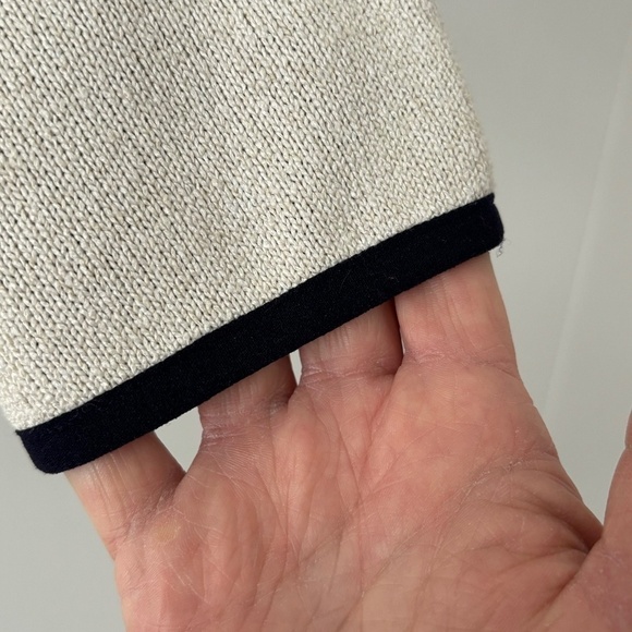 Gill Nottingham England Nautical 1/4 zip pullover fleece size US12 - Picture 6 of 11